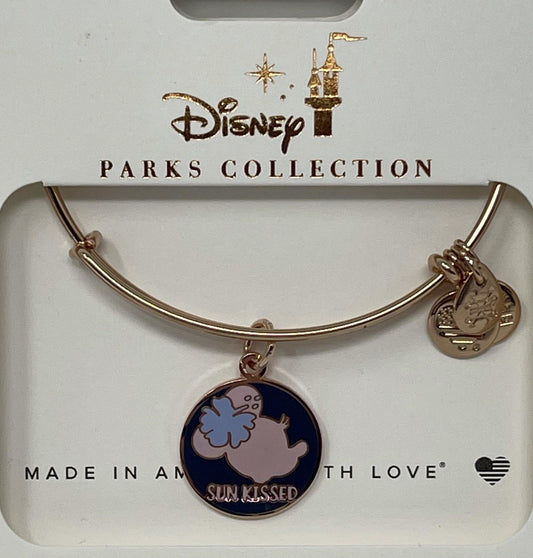 Disney Aulani Exclusive Sun Kissed Minnie Alex and Ani Bracelet in Rose Gold - World of Treasures