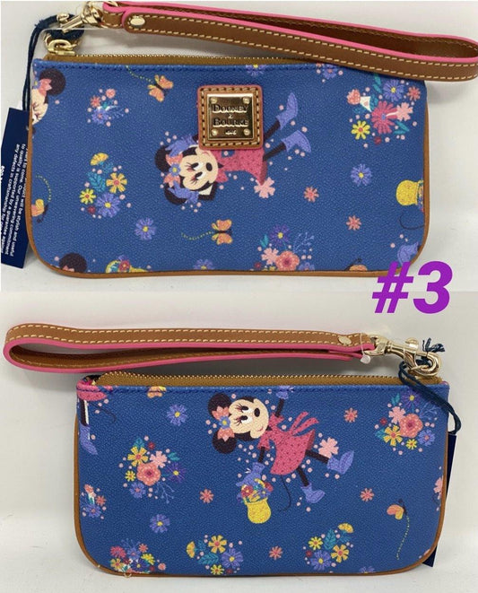 Disney Epcot Flower & Garden Festival 2021 Dooney & Bourke Wristlet Wallet - World of Treasures