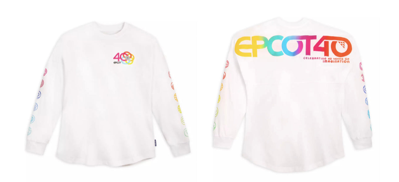 Disney Epcot 40th Anniversary Spirit Jersey XXL