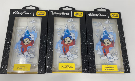 Disney Ink and Paint Fantasia Sorcerer Mickey iPhone 11 Pro Max Otter Box Phone Case - World of Treasures