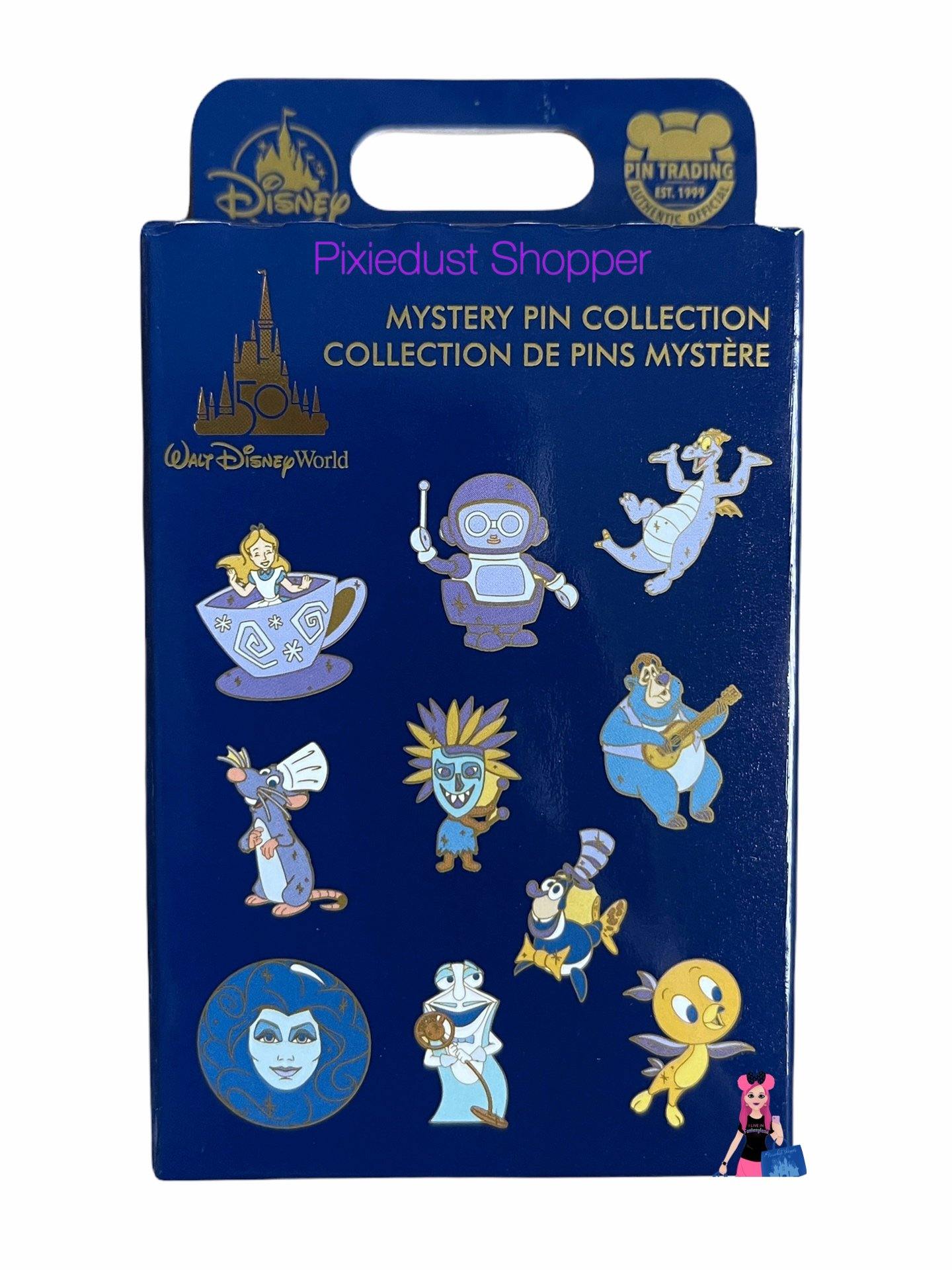 Walt Disney World 50th Anniversary Mystery Pin Collection - World of Treasures