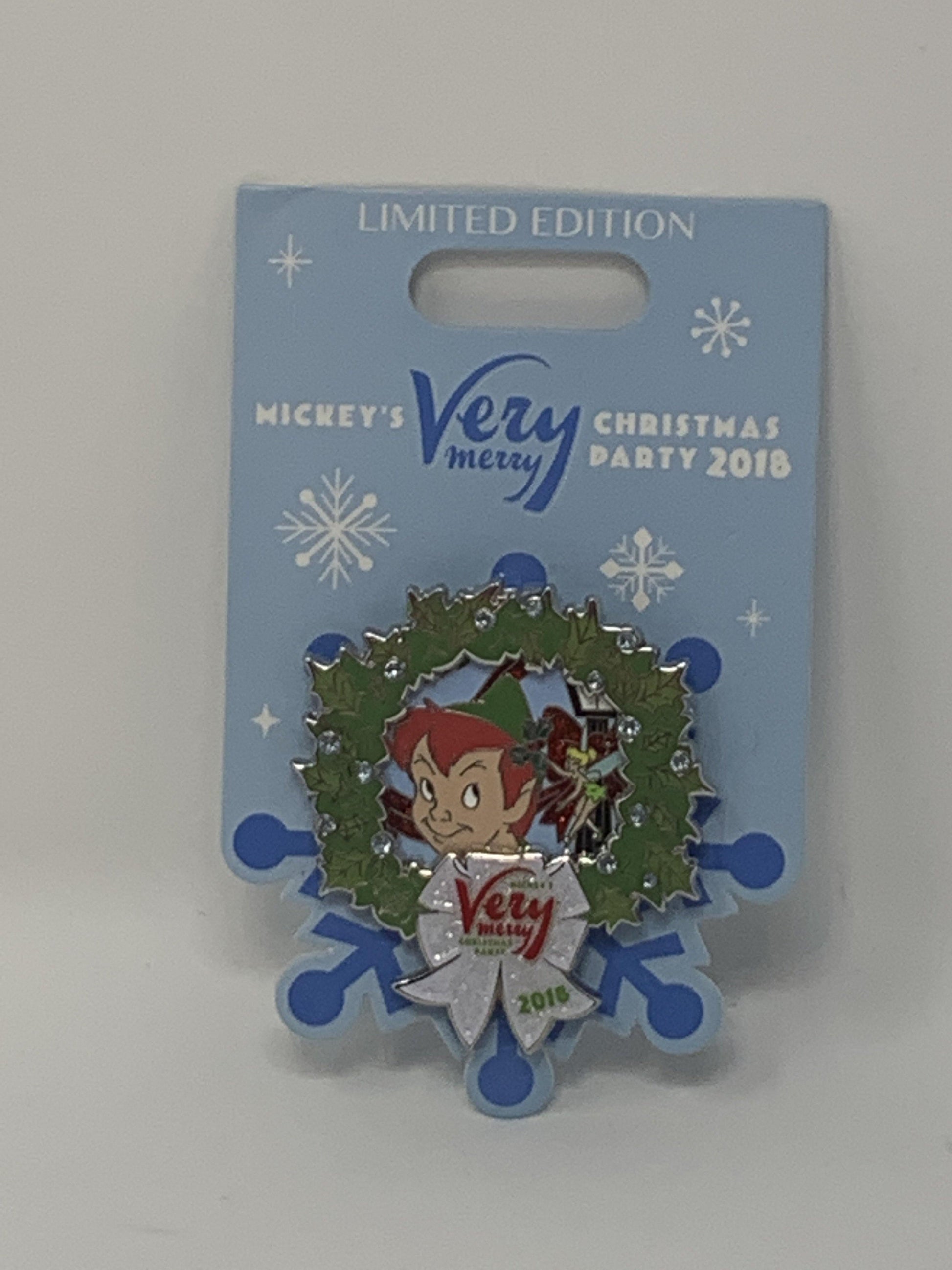 Disney 2018 Mickey’s Very Merry Christmas Party Peter Pan or Alice Pin - World of Treasures