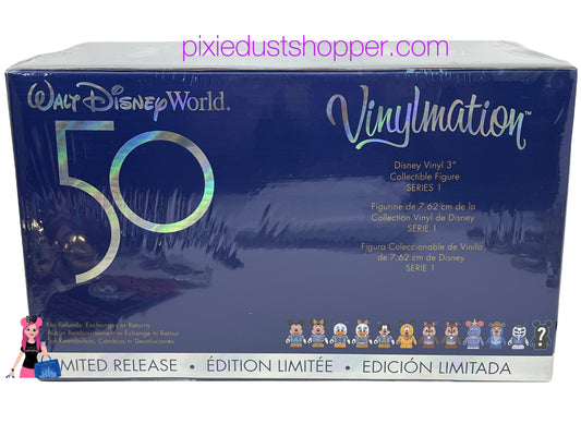 Walt Disney World 50th Anniversary Vinylmation Case of 24