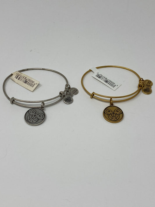 Disney Mickey Filagree Silver or Rose Gold Alex and Ani Bracelet