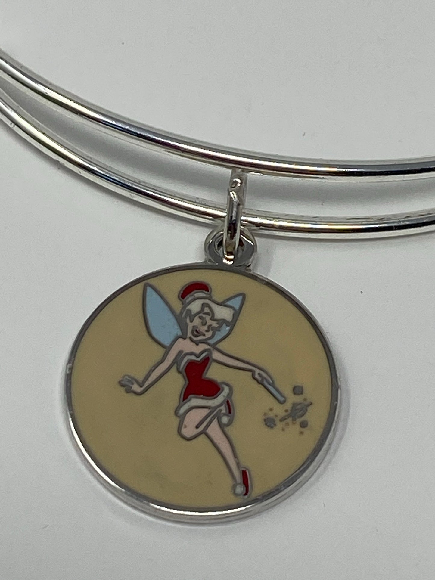 Disney Tinkerbell Christmas Santa Alex and Ani Bracelet