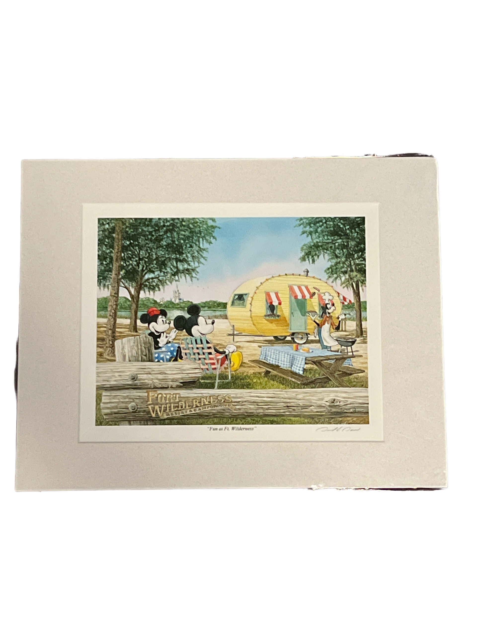 Disney David Doss “Fun at Ft. Wilderness” 11x14 Print Including