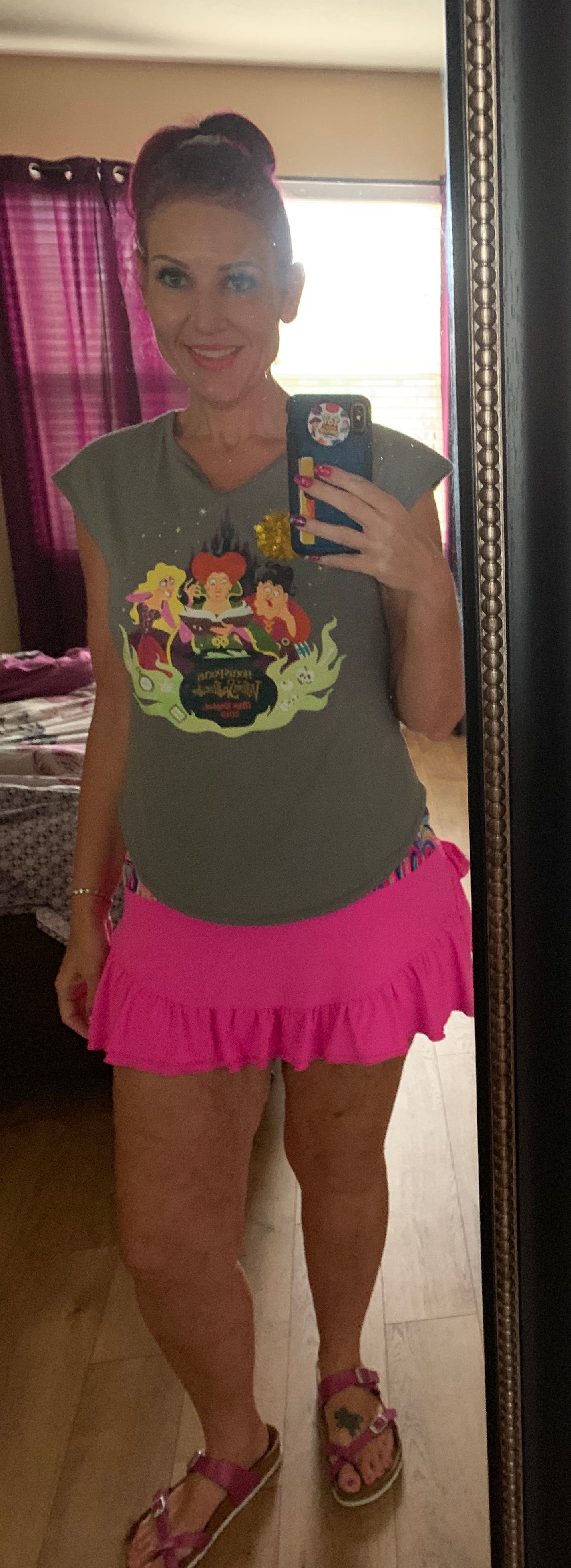 Disney MNSSHP Hocus Pocus Tonight We Fly Glow in the Dark Shirt