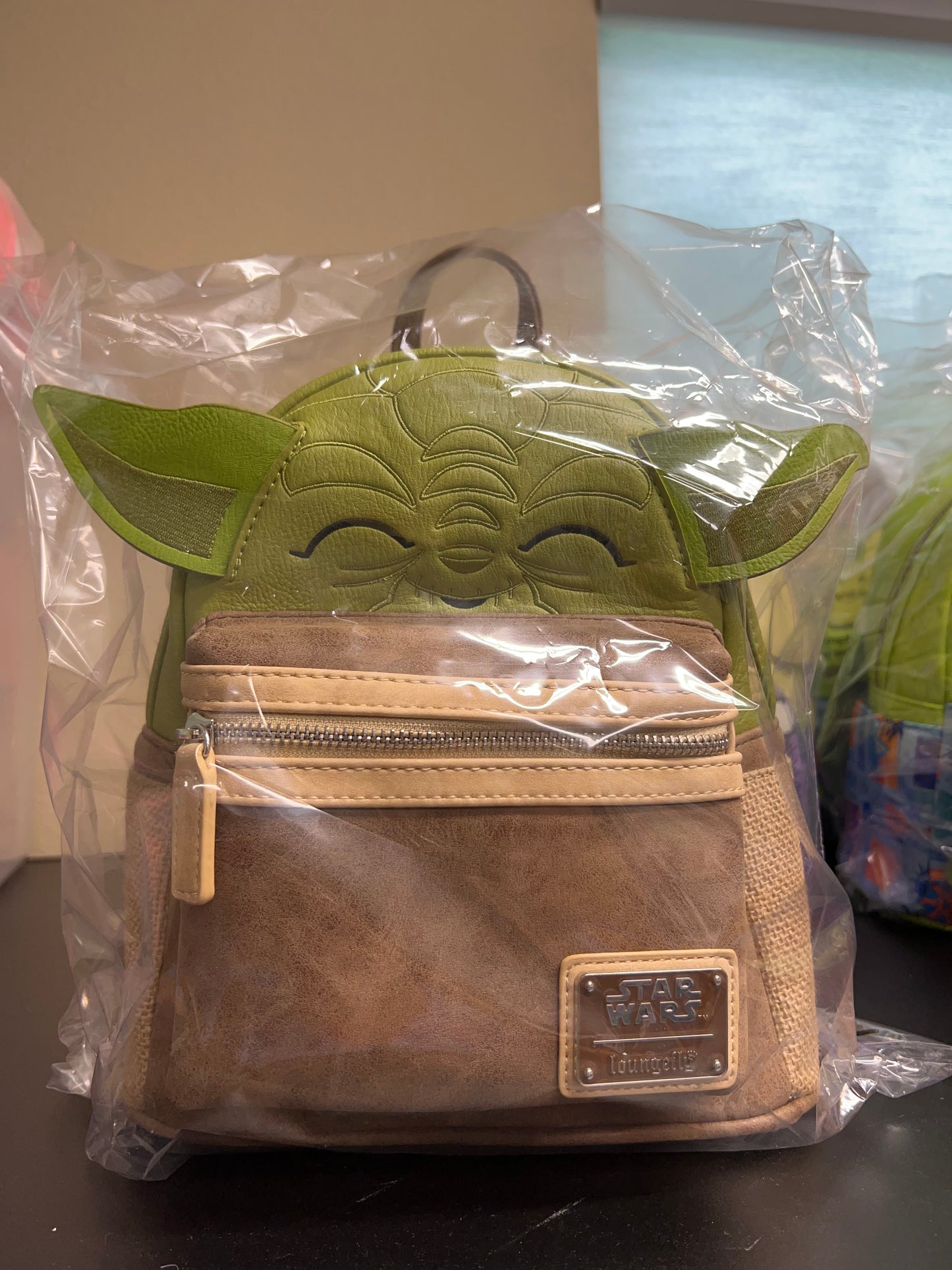 Disney Star Wars Yoda Loungefly Backpack Purse