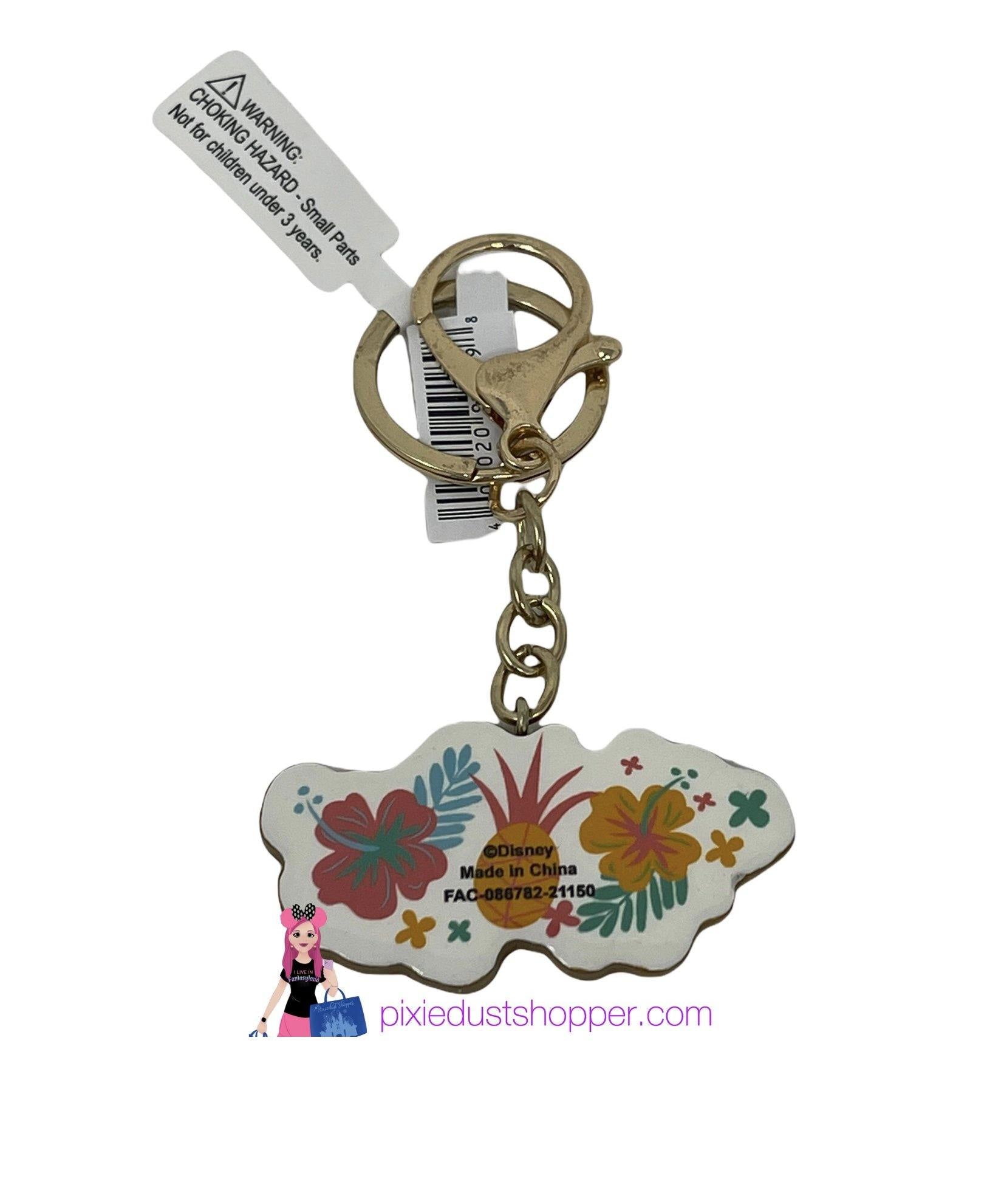 Disney Caribbean Beach Resort Keychain Clip - World of Treasures