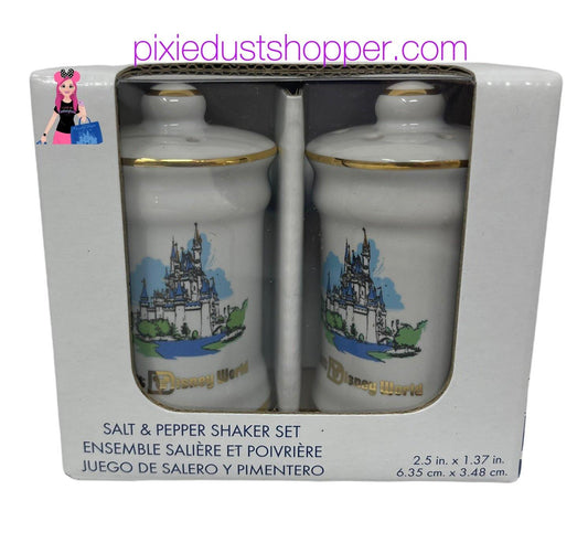 Walt Disney World 50th Anniversary Salt and Pepper Shaker Set - World of Treasures