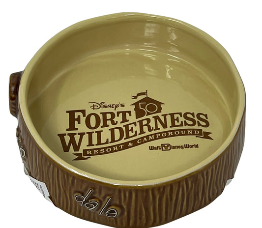 Disney Fort Wilderness 50th Anniversary Chip and Dale Trinket Dish