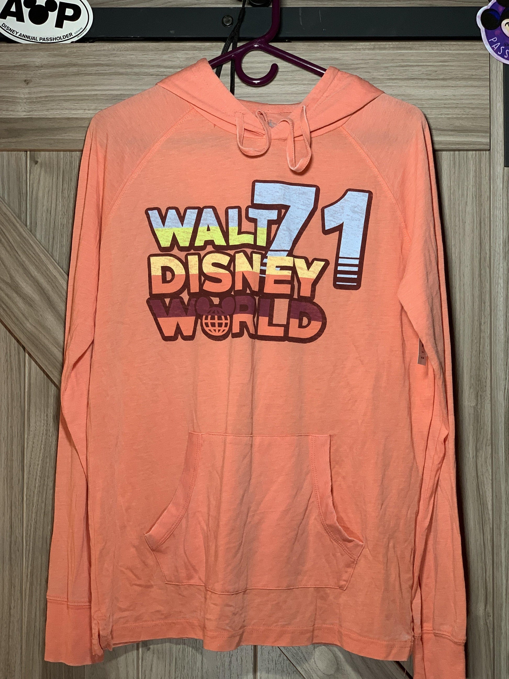 Disney World 71 - Retro Long Sleeve Hoodie - World of Treasures