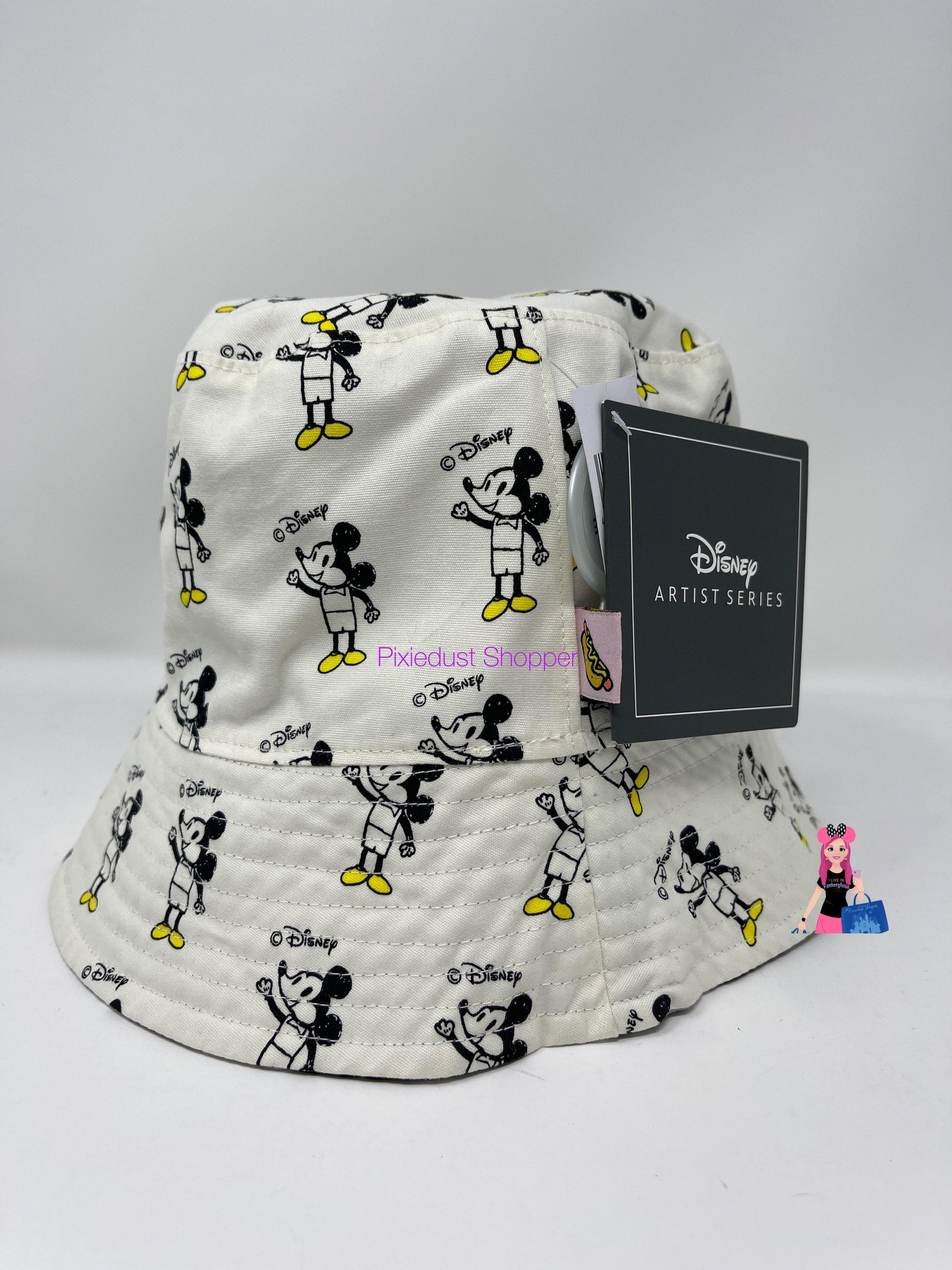 Disney Artist Series by Nanako Kanemitsu Mickey Bucket Hat - World of Treasures