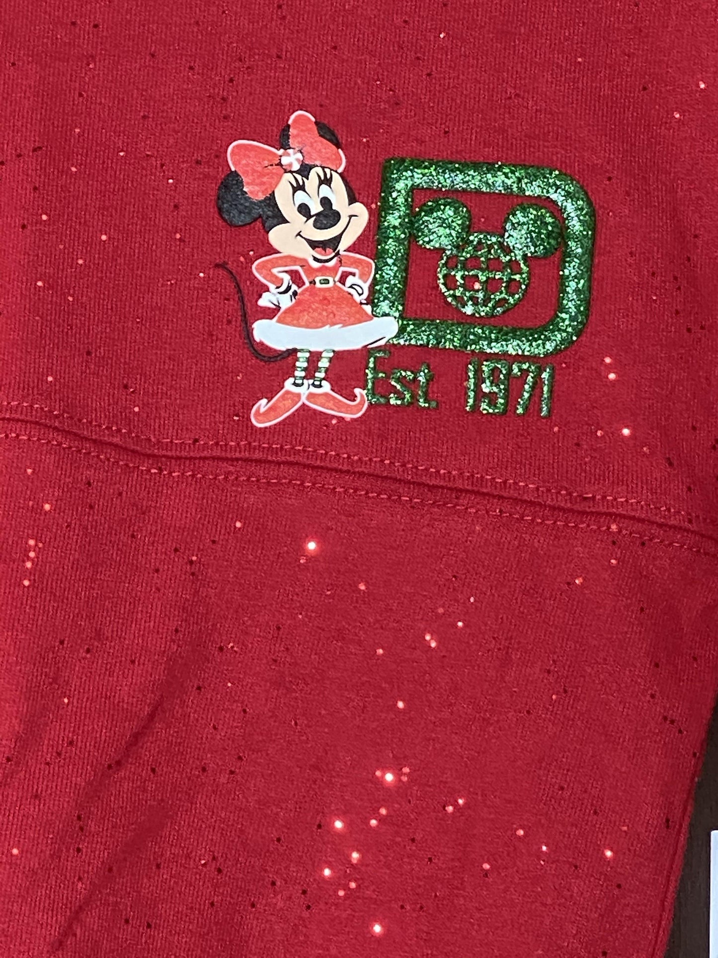 Walt Disney World Minnie Mouse Holiday Spirit Jersey for Kids - World of Treasures