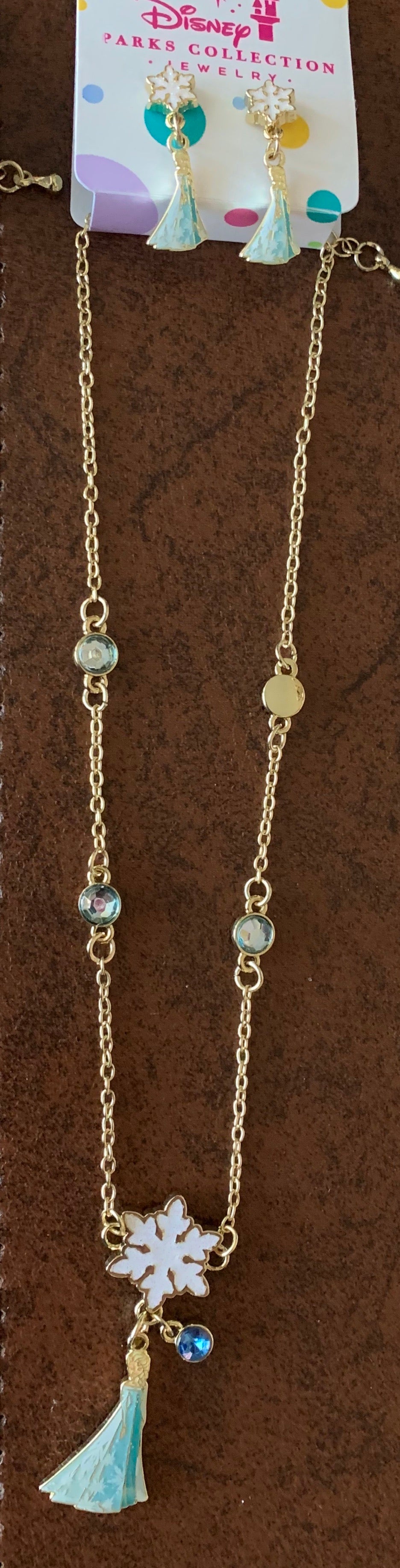 Disney Princess Earring and Necklace Set