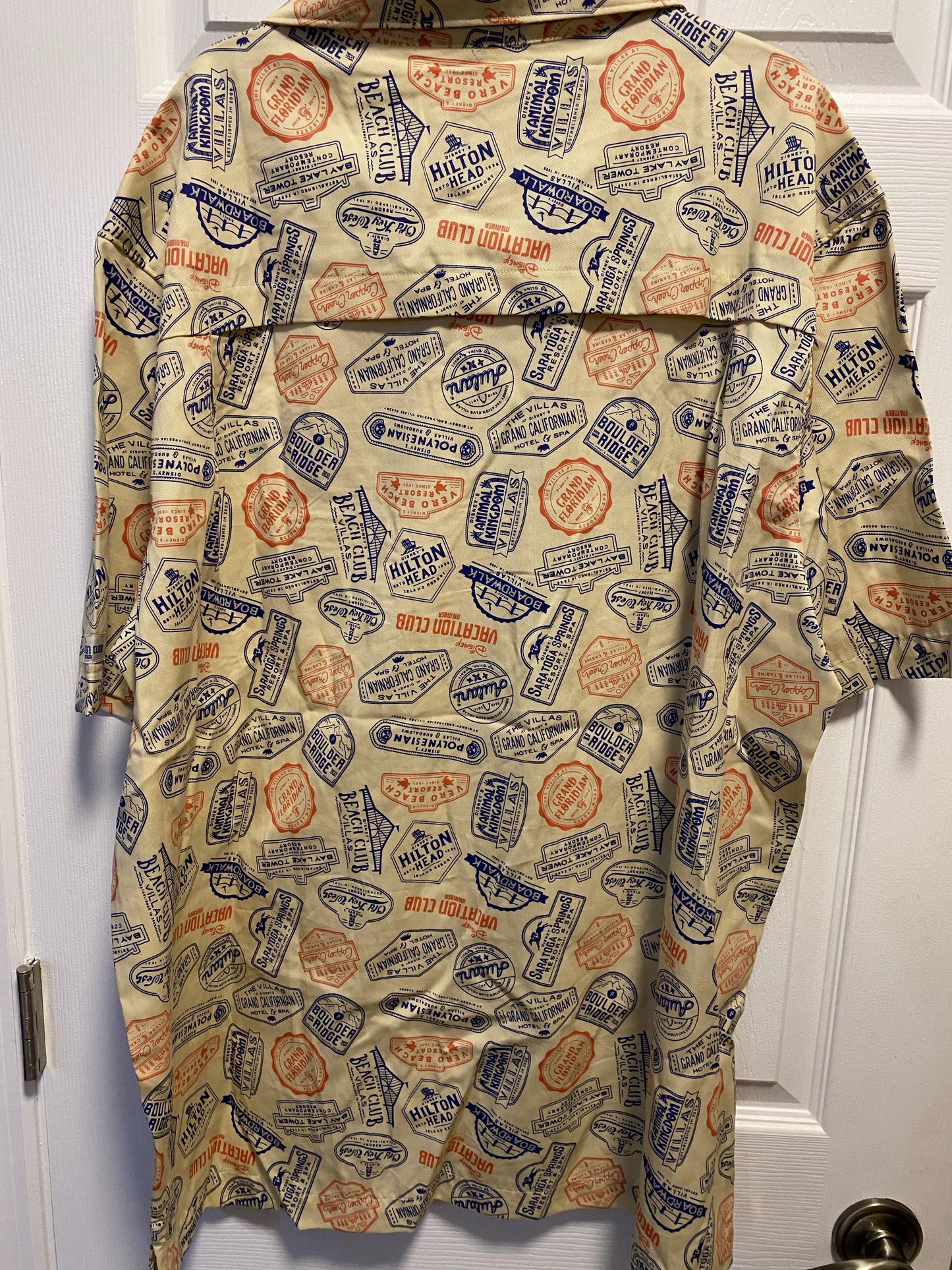 Disney Vacation Club Button Down Camp Shirt - World of Treasures