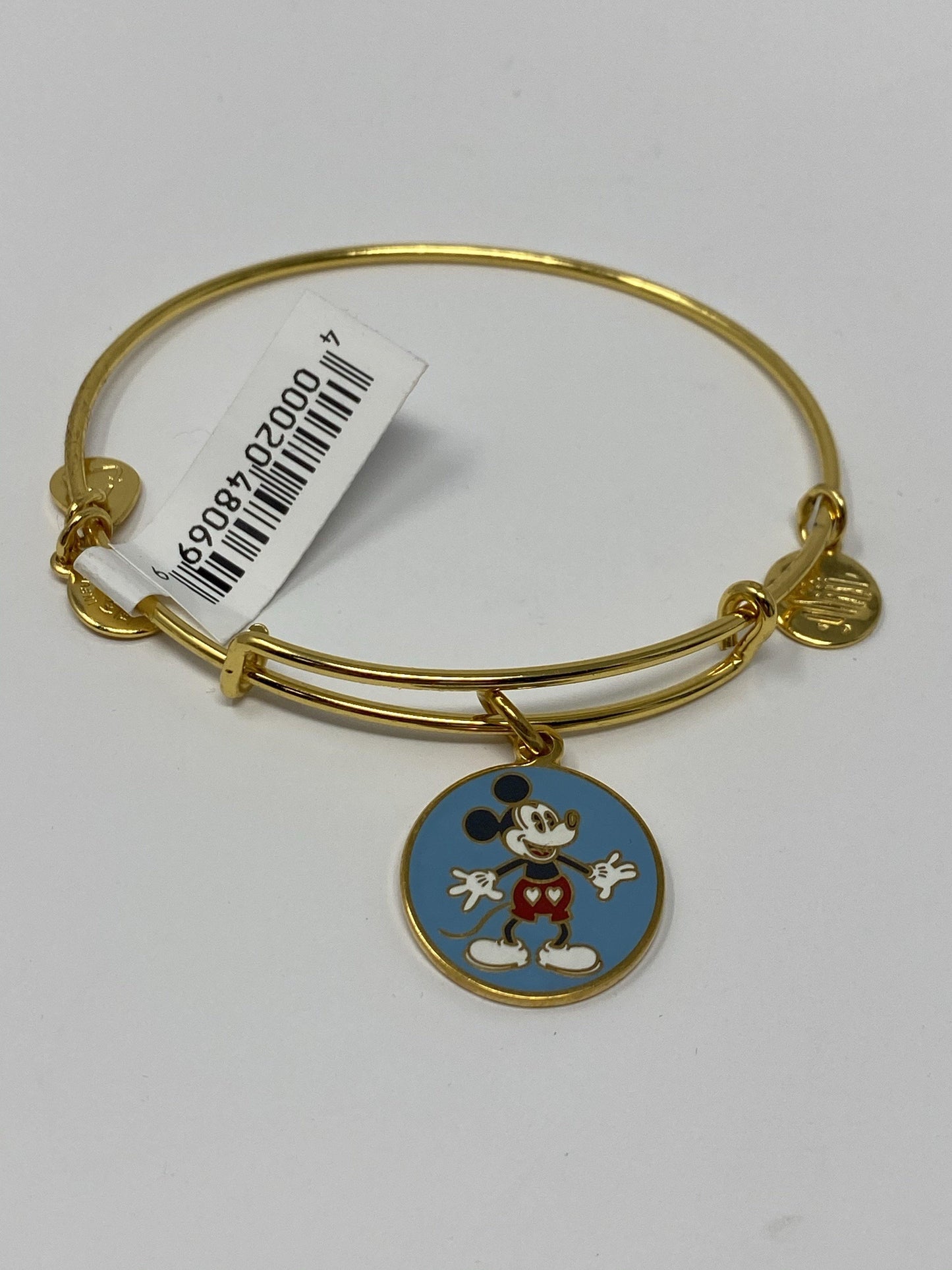 Disney Mickey Mouse Gold Alex and Ani Bracelet - World of Treasures