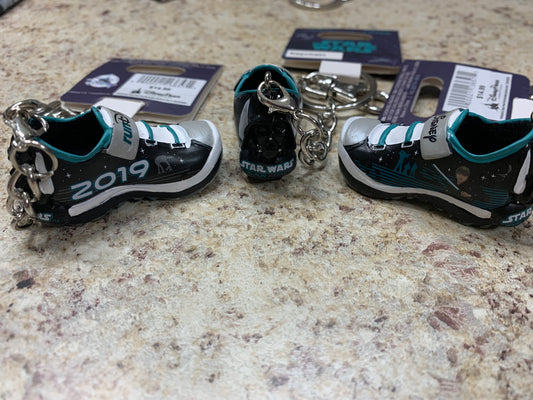 RunDisney 2019 Star Wars Weekend Running Shoe Keychain with Detachable Chain