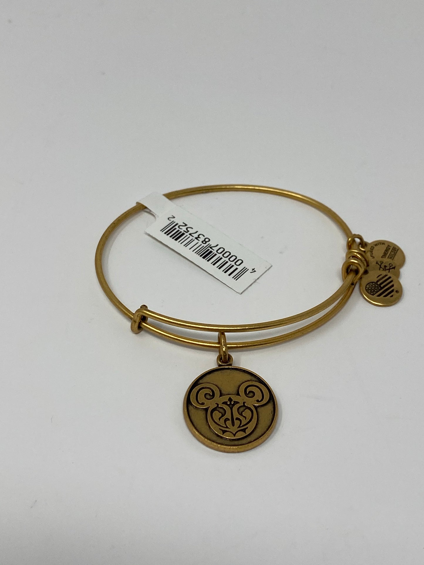 Disney Mickey Filagree Silver or Rose Gold Alex and Ani Bracelet