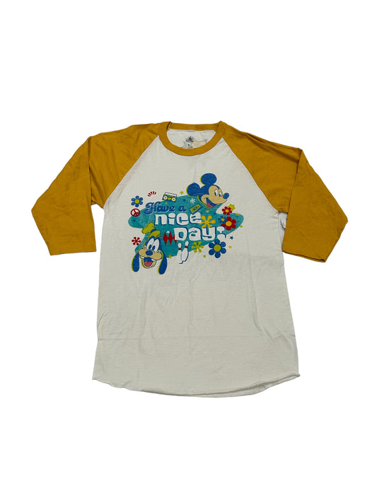 Disney Pop Century Resort Mickey Pluto Raglan Shirt