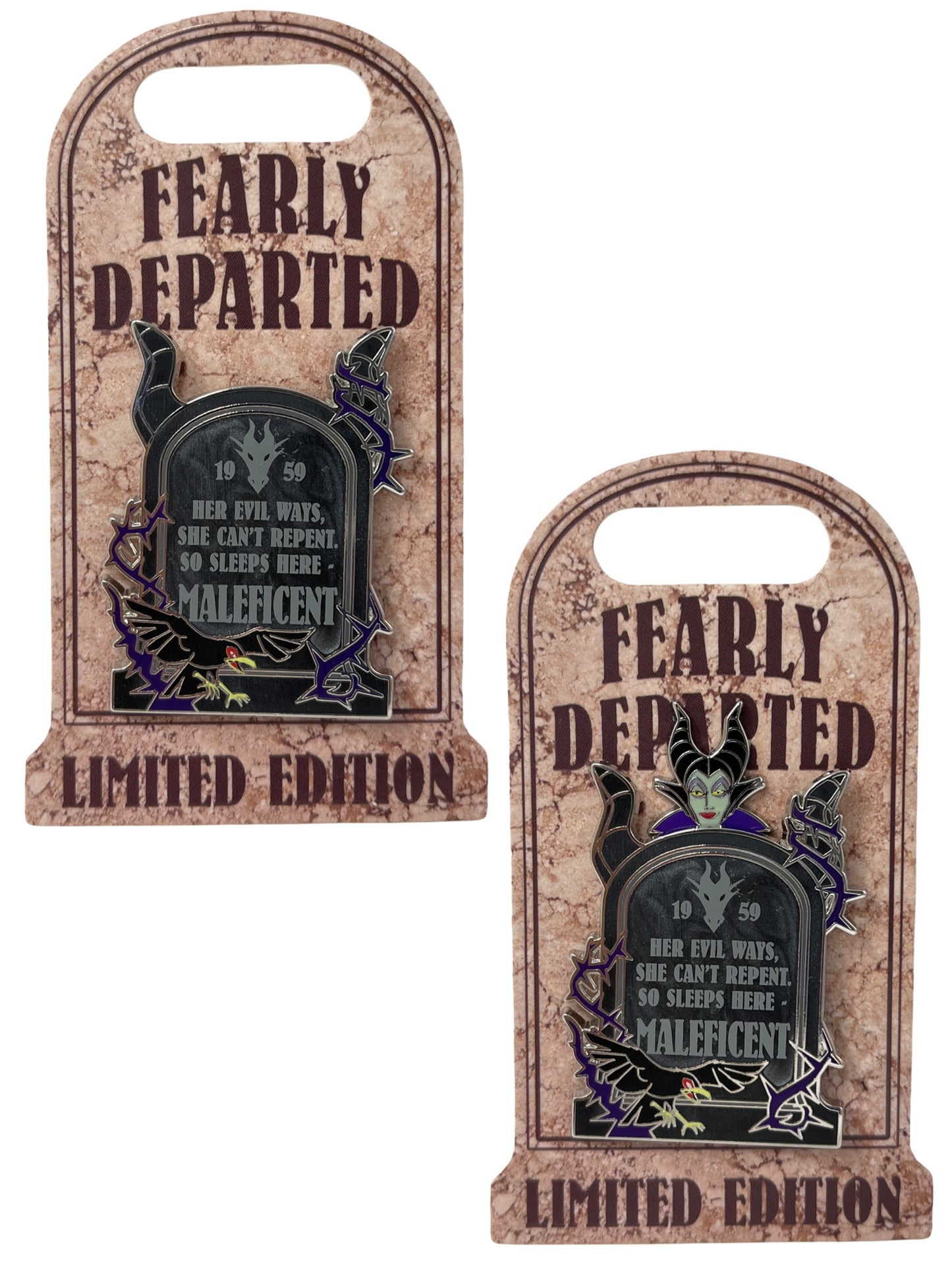 Maleficent Fearly Departed Limited Edition Articulated Pin from Disney Parks