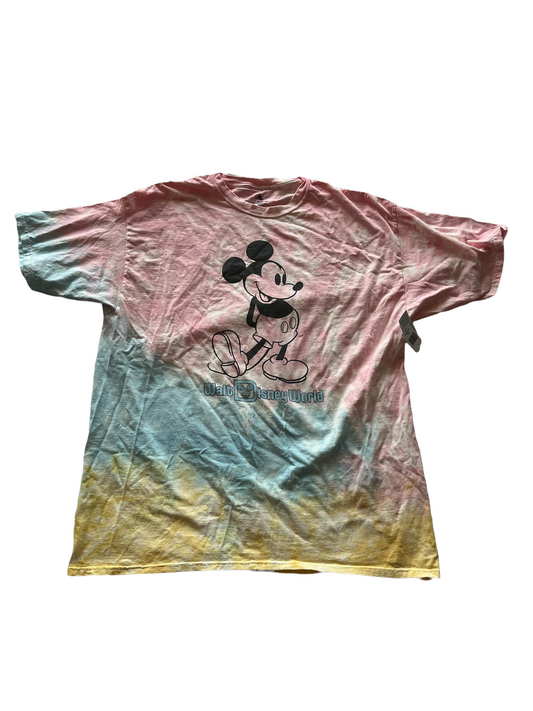 Walt Disney World Mickey Tie Dye Gradient Shirt XXL