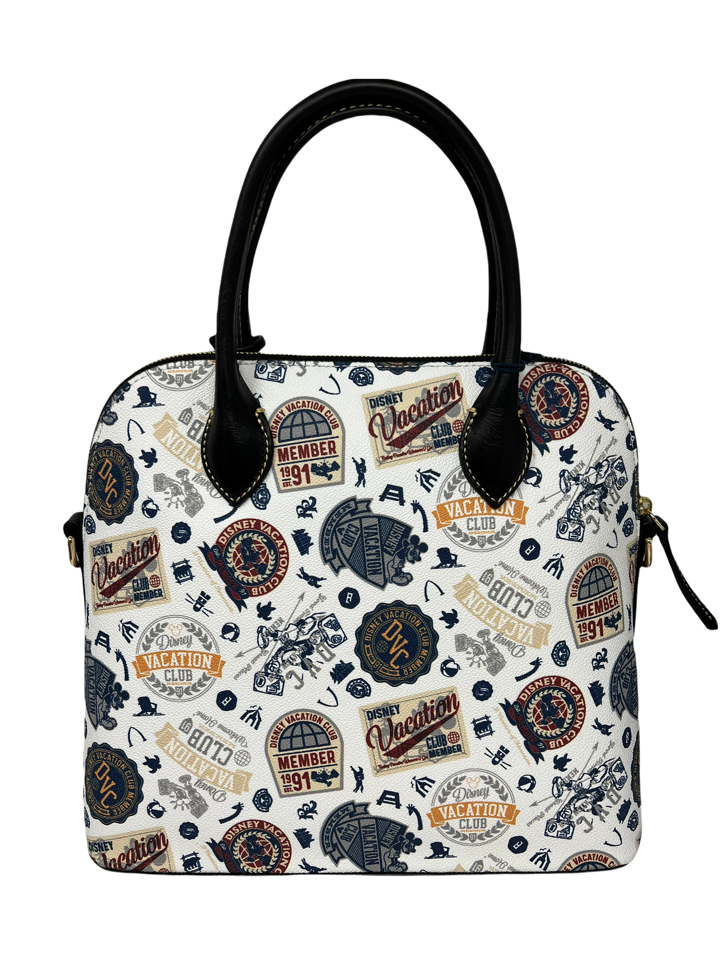 Disney Vacation Club DVC Mickey Dooney & Bourke Satchel Crossbody Purse