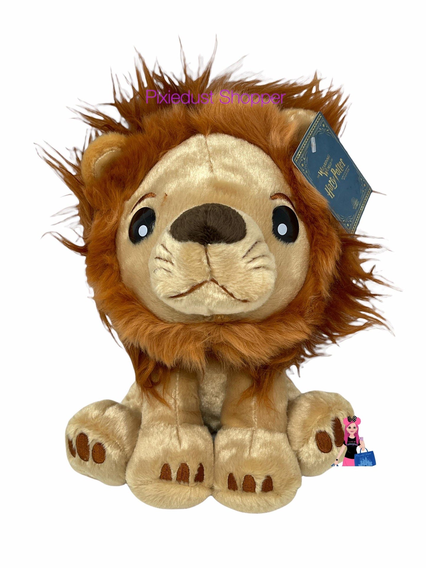 Universal Studios Wizarding World of Harry Potter Gryffindor Lion Plush - World of Treasures