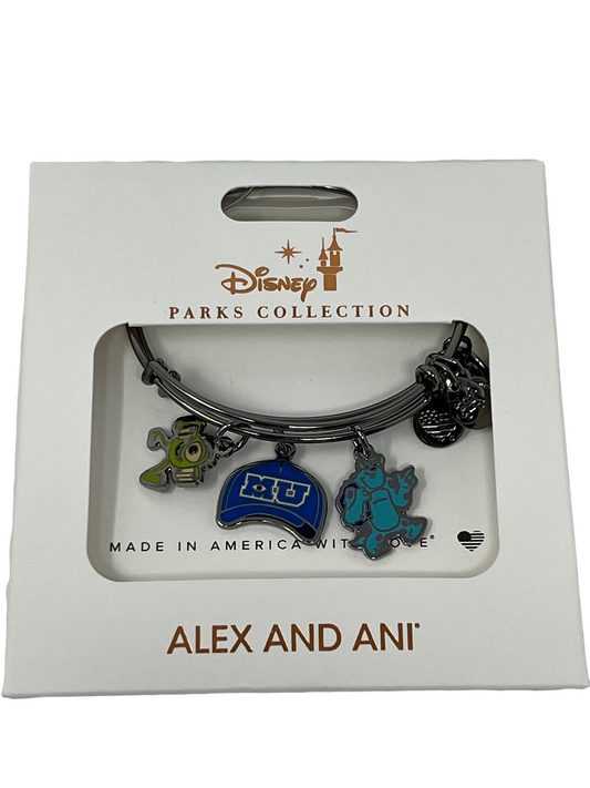 Disney Monsters University Alex and Ani Bangle Bracelet