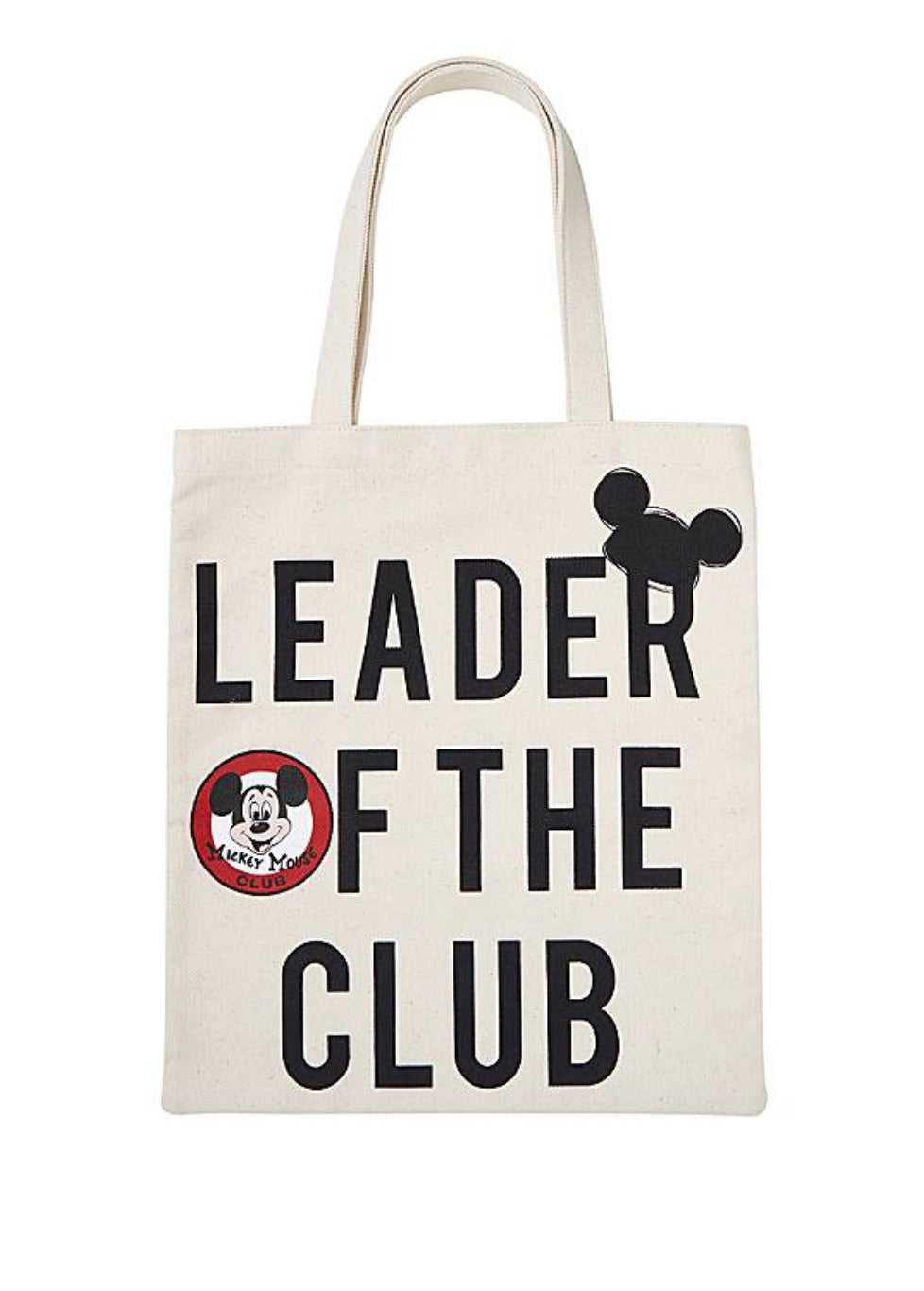 Disney Mickey Mouse Leader of Club Canvas Tote