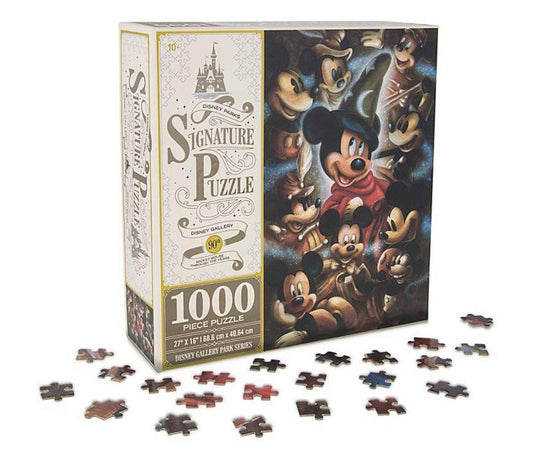 Disney Parks Mickey Mouse Through the Years 1000 Piece Jigsaw Puzzle by Darren Wilson - World of Treasures