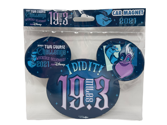 RunDisney Wine and Dine 2021 19.3 Miles Mickey Car Magnet