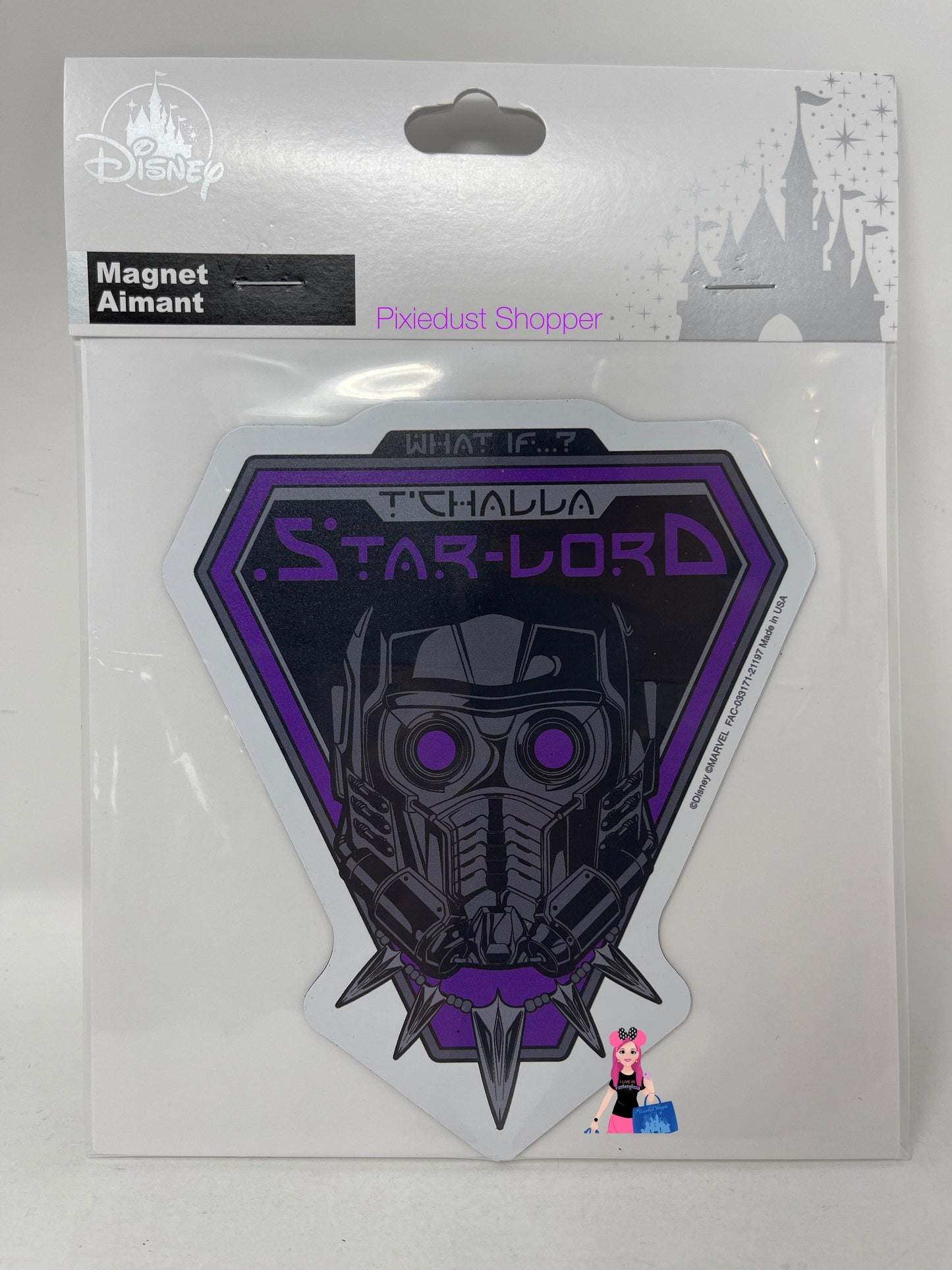 Disney What If…? T’Challa Star-Lord Magnet - World of Treasures