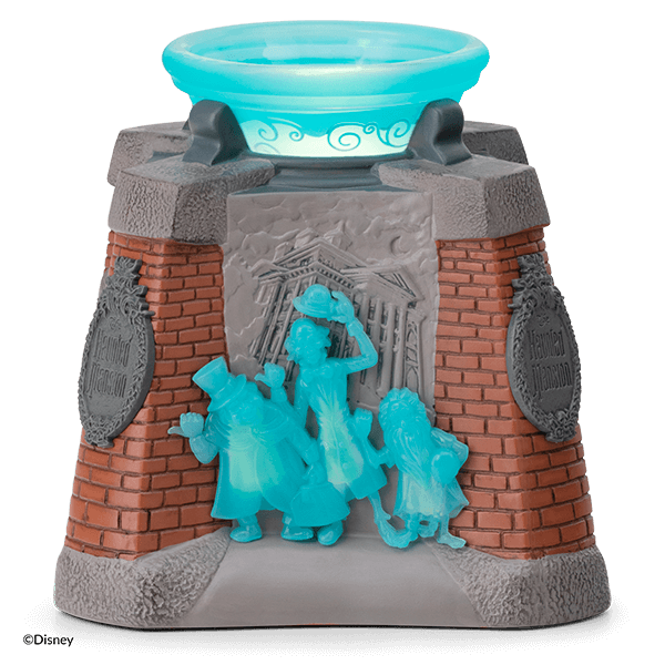 Disney X Scentsy Haunted Mansion Warmer plus Wax Bar