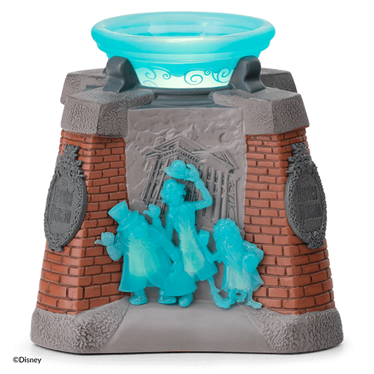 Disney X Scentsy Haunted Mansion Warmer plus Wax Bar