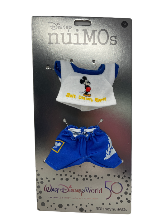 nuiMOs Blue and White Lounge Outfit for Walt Disney World 50th Anniversary