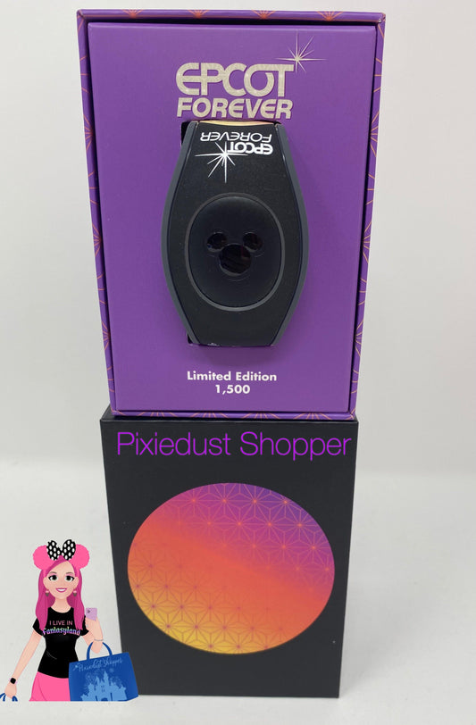 Disney Epcot Forever Figment Magicband Limited Edition 1500 - World of Treasures