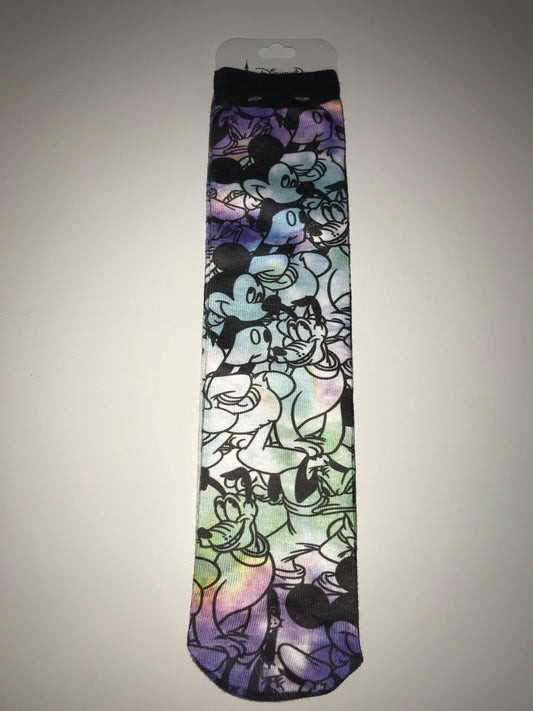 Disney Adult Mickey Tie-Dye Socks - World of Treasures