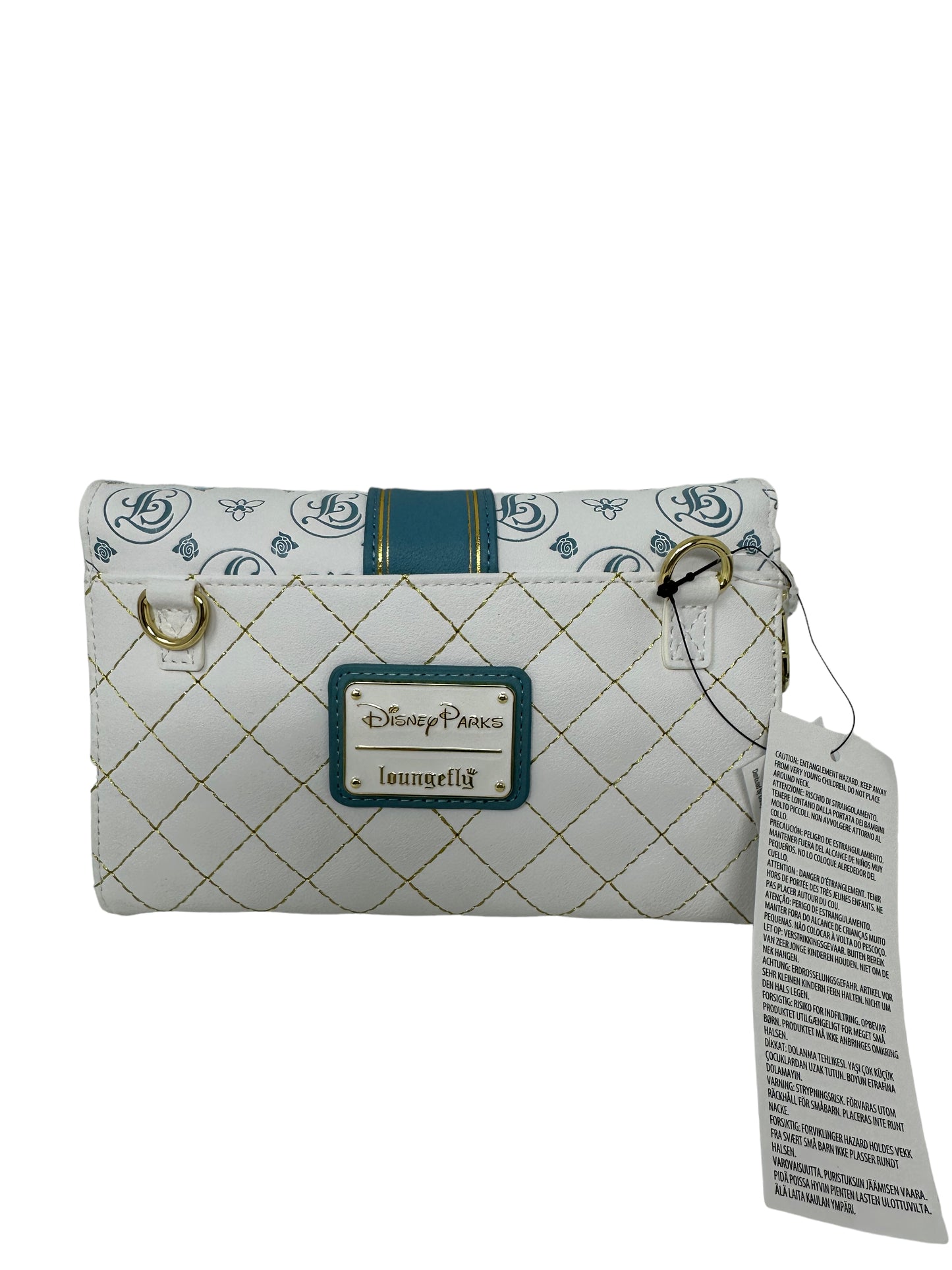 Disney Parks Grand Floridian Resort & Spa Loungefly Crossbody Purse Wallet