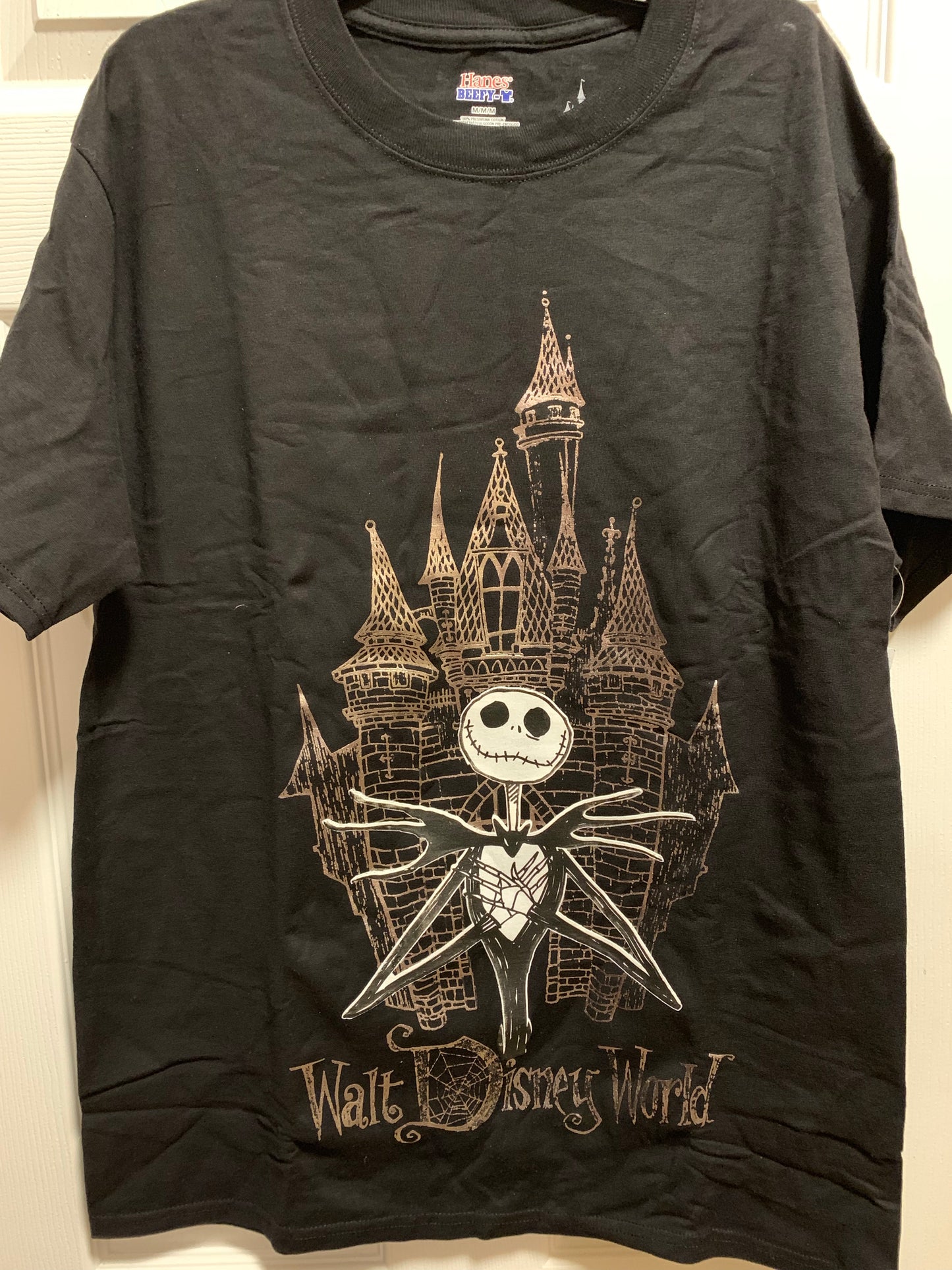 Walt Disney World Jack Skellington Cinderella Castle T-Shirt Small