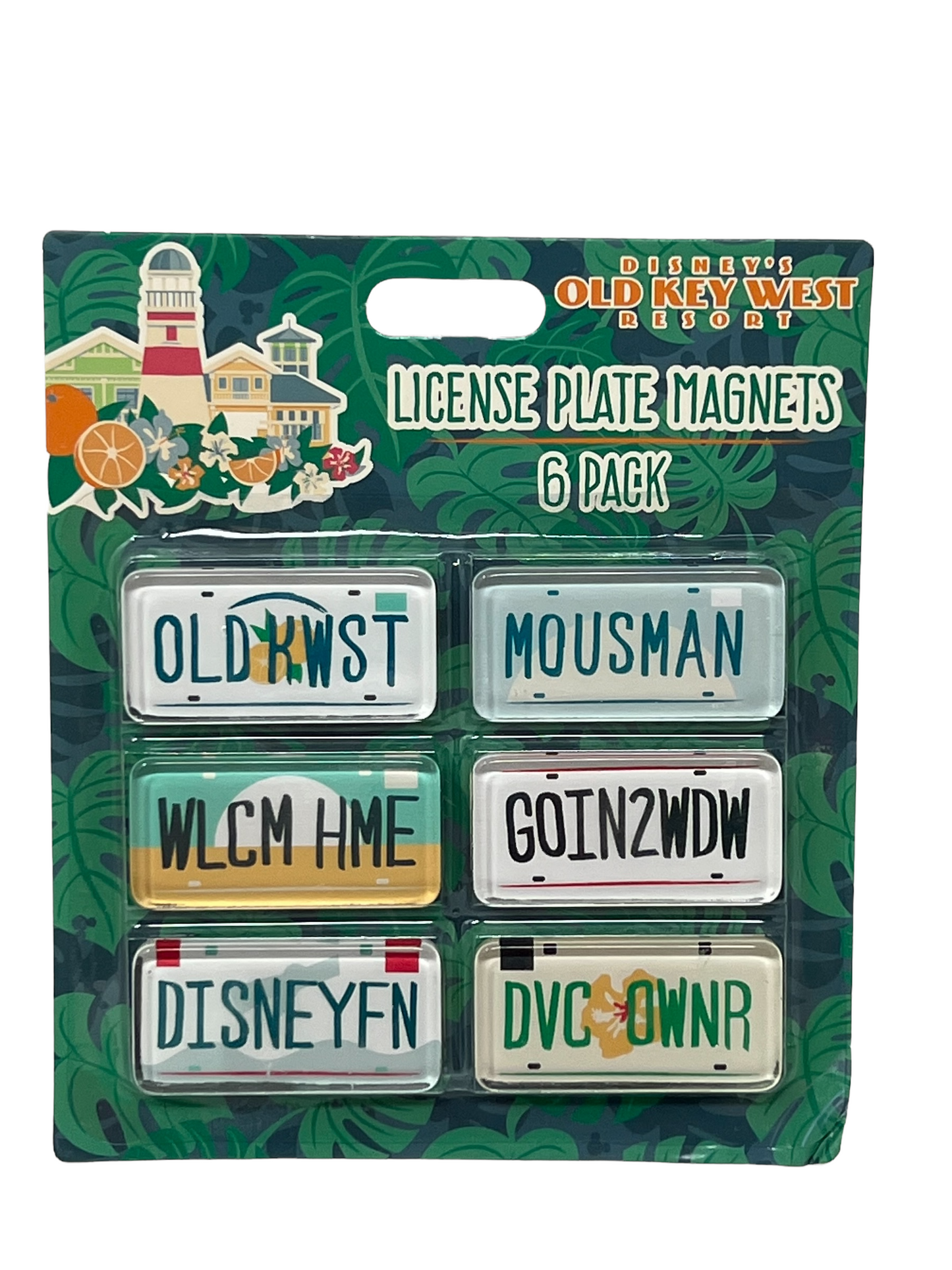 Disney Vacation Club License Plate Magnets