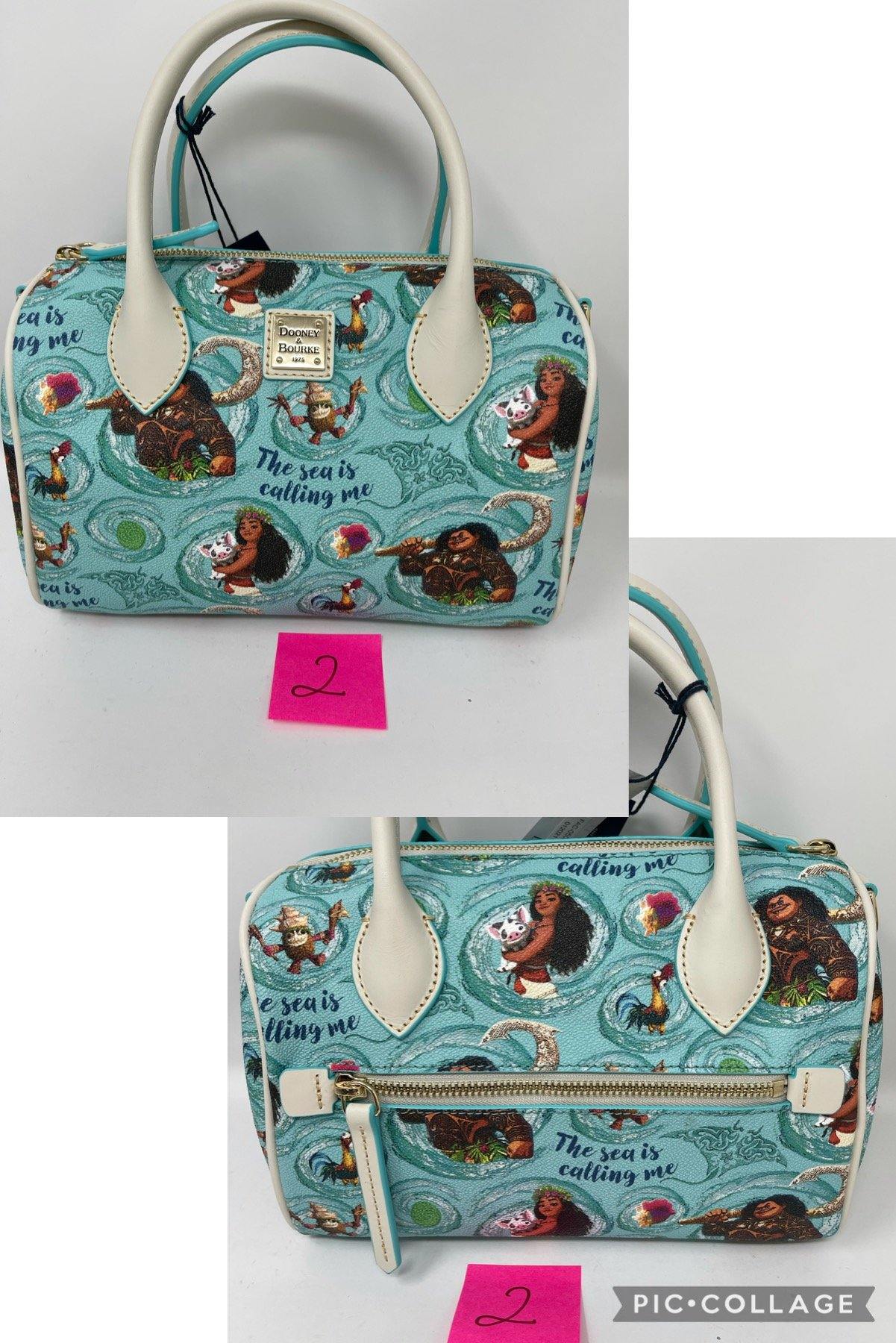 Disney Dooney & Bourke Moana Satchel Crossbody Purse - World of Treasures