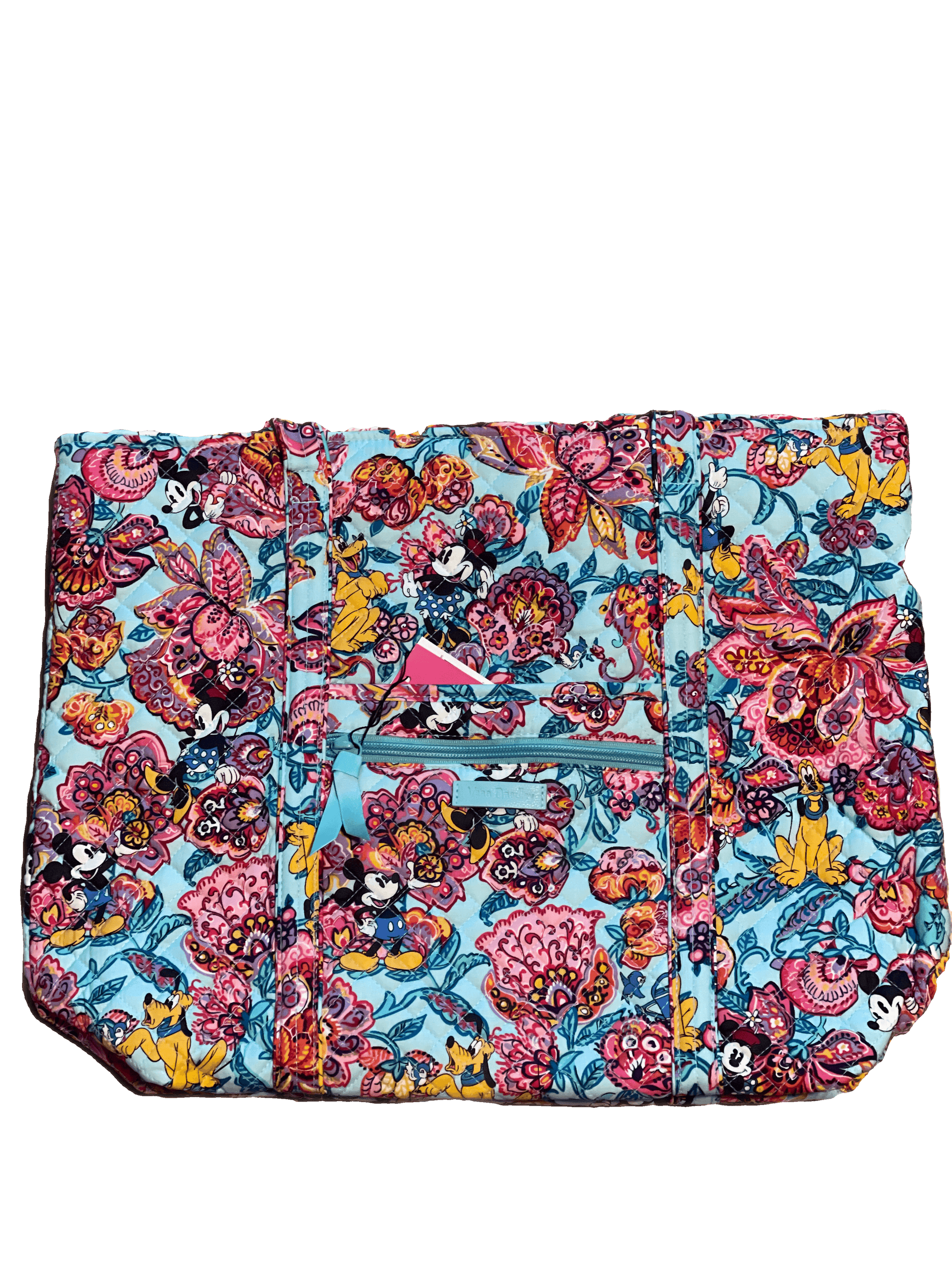 Disney Mickey Mouse and Friends Colorful Garden Iconic Vera Tote by Vera Bradley - World of Treasures