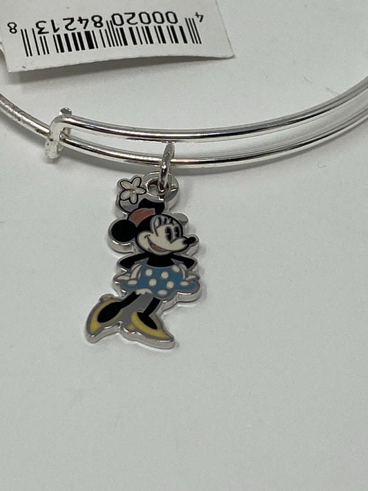 Disney Minnie Mouse Silver Alex and Ani Bracelet - World of Treasures