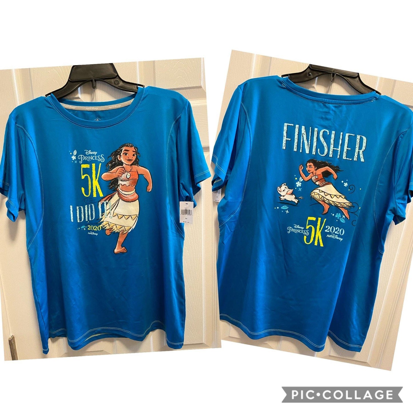 RunDisney 2020 Princess Half Marathon Moana 5K I Did It Finisher Shirt - World of Treasures