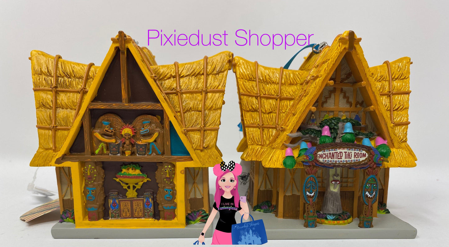 Walt Disney's Disneyland Enchanted Tiki Room Holiday Ornament - World of Treasures