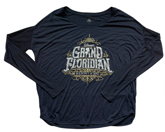 Disney Grand Floridian Women’s Flowy Long Sleeve Shirt