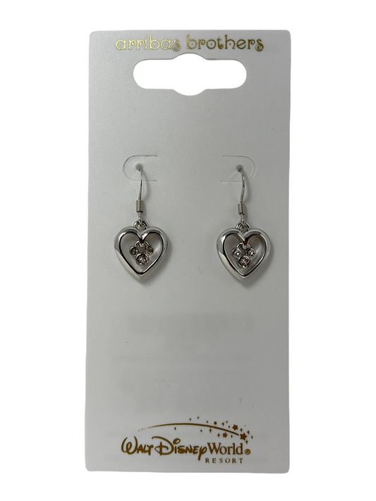 Mickey Heart Earrings by Arribas Brothers x Disney