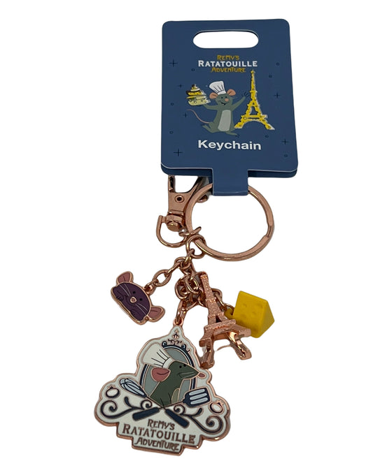 Disney Epcot Remy’s Ratatouille Adventure Dangle Keychain