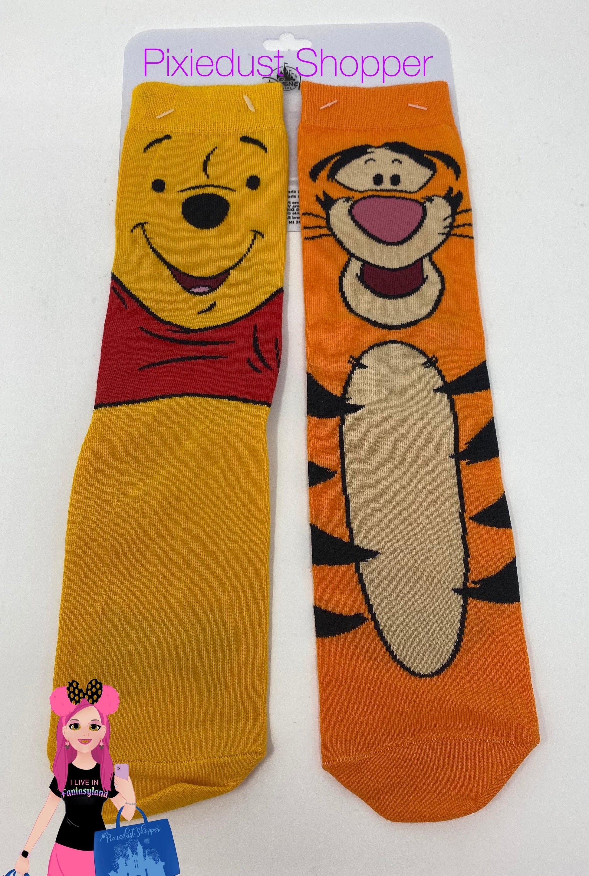 Disney Winnie the Pooh And Tigger Socks - World of Treasures